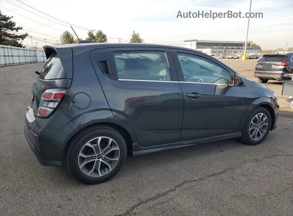 1G1JD6SB7K4149780 2019 CHEVROLET SONIC Угольный Задняя правая четверть