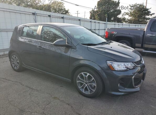 1G1JD6SB7K4149780 2019 CHEVROLET SONIC Угольный Передняя правая четверть