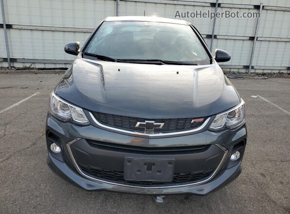 1G1JD6SB7K4149780 2019 CHEVROLET SONIC Угольный Вид спереди
