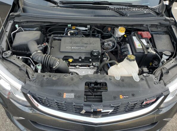 1G1JD6SB7K4149780 2019 CHEVROLET SONIC Угольный Вид задней части салона