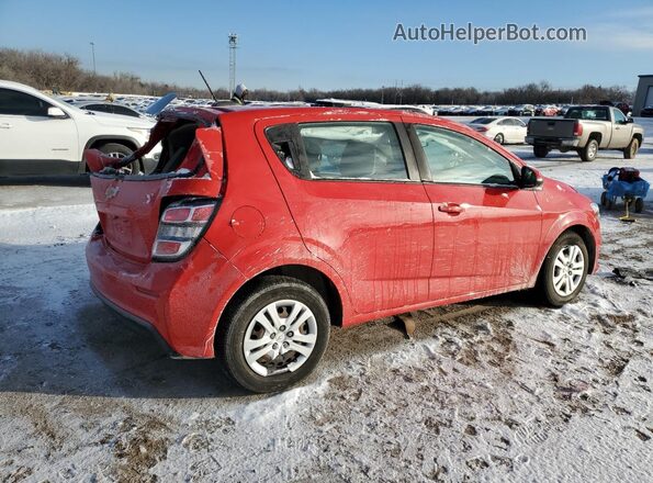 1G1JG6SB1L4133003 2020 CHEVROLET SONIC Red Rear right