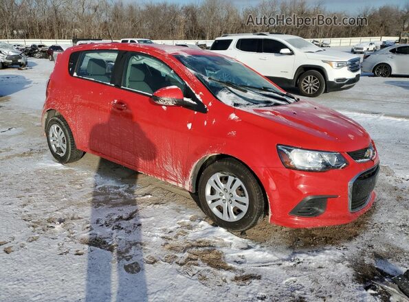 1G1JG6SB1L4133003 2020 CHEVROLET SONIC Red Front right