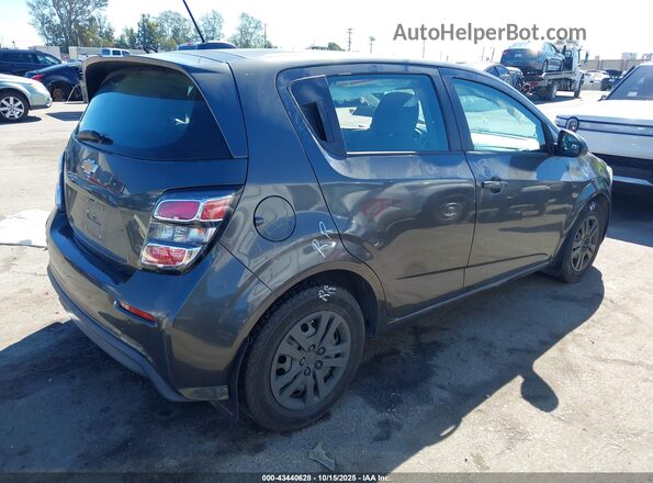 1G1JG6SH0J4103945 2018 CHEVROLET SONIC Gray 