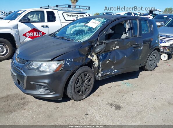 1G1JG6SH0J4103945 2018 CHEVROLET SONIC Gray 