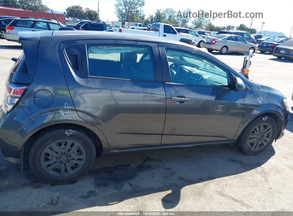1G1JG6SH0J4103945 2018 CHEVROLET SONIC Gray 