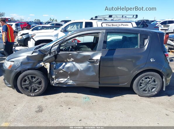 1G1JG6SH0J4103945 2018 CHEVROLET SONIC Gray 