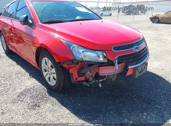 1G1PC5SH7G7202740 2016 CHEVROLET CRUZE Red Vista frontal