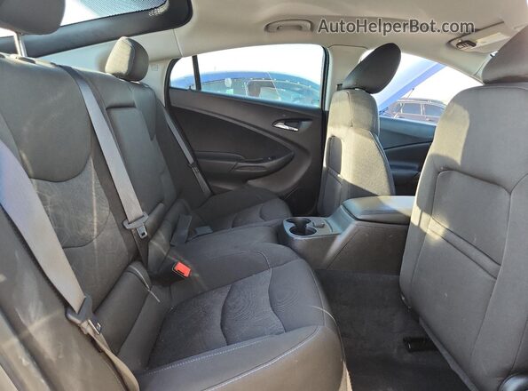 1G1RC6S58JU149351 2018 CHEVROLET VOLT Gray უკანა სავარძლების ხედი