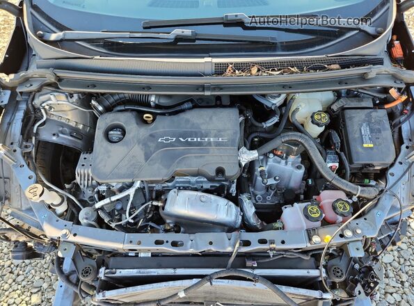 1G1RC6S58JU149351 2018 CHEVROLET VOLT Gray უკანა სალონის ხედი