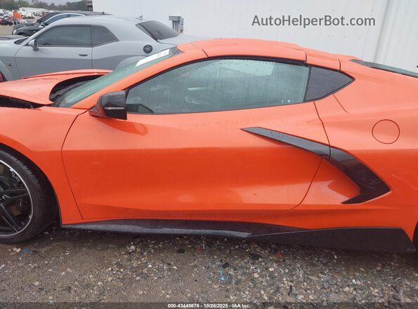 1G1Y72D46L5113071 2020 CHEVROLET CORVETTE Оранжевый 
