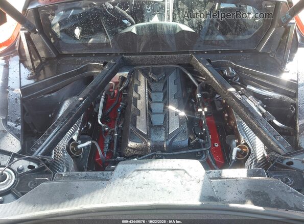 1G1Y72D46L5113071 2020 CHEVROLET CORVETTE Оранжевый Вид сзади
