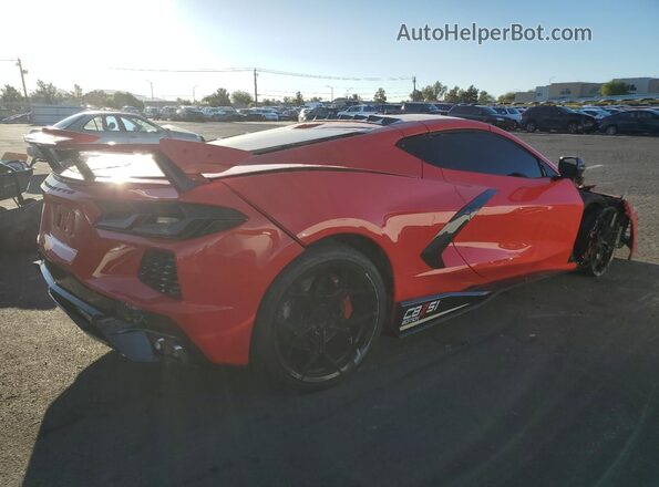 1G1Y72D47L5104265 2020 CHEVROLET CORVETTE Red 