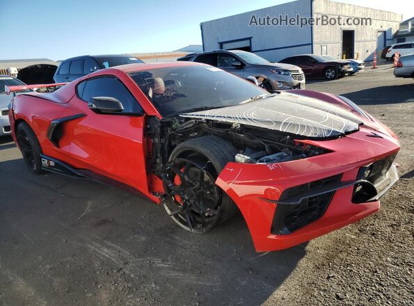 1G1Y72D47L5104265 2020 CHEVROLET CORVETTE Red 