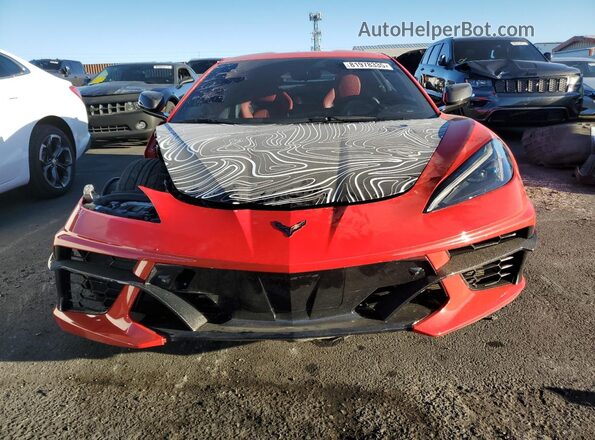1G1Y72D47L5104265 2020 CHEVROLET CORVETTE Red 