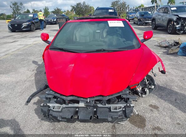 1G1YA2D46P5107701 2023 CHEVROLET CORVETTE Красный Вид задней части салона