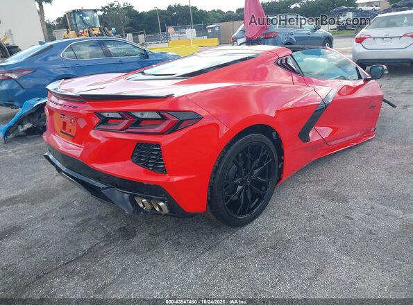 1G1YA2D46P5107701 2023 CHEVROLET CORVETTE Красный Задняя правая четверть