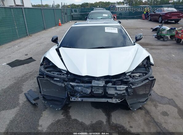 1G1YA2D47P5108470 2023 CHEVROLET CORVETTE White უკანა სალონის ხედი