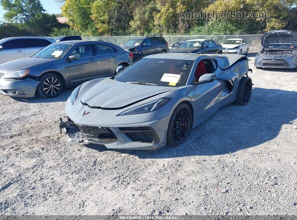 1G1YA2D4XR5115304 2024 CHEVROLET CORVETTE Gray Передня ліва чверть