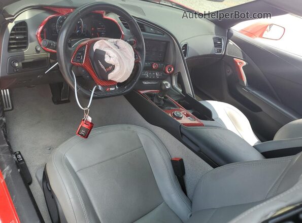 1G1YA2D70H5117751 2017 CHEVROLET CORVETTE Red 