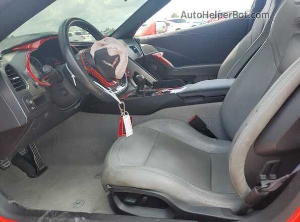 1G1YA2D70H5117751 2017 CHEVROLET CORVETTE Red 