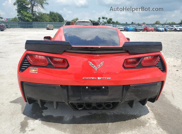1G1YA2D70H5117751 2017 CHEVROLET CORVETTE Red 