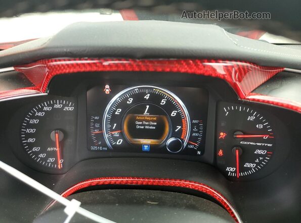 1G1YA2D70H5117751 2017 CHEVROLET CORVETTE Red 