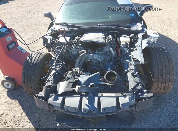 1G1YA2D72H5106427 2017 CHEVROLET CORVETTE Black Вид ззаду