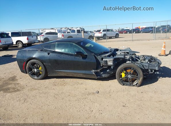 1G1YA2D72H5106427 2017 CHEVROLET CORVETTE Black Вид задньої частини салону