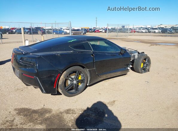 1G1YA2D72H5106427 2017 CHEVROLET CORVETTE Black Задня права чверть