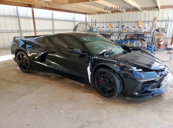 1G1YB2D40M5114135 2021 CHEVROLET CORVETTE Black Front right