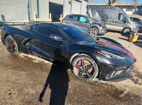 1G1YB2D40P5133031 2023 CHEVROLET CORVETTE Black 
