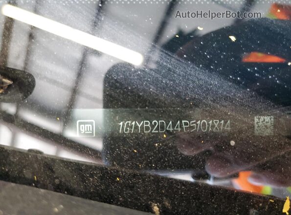 1G1YB2D44P5101814 2023 CHEVROLET CORVETTE White Вид підкапотного простору