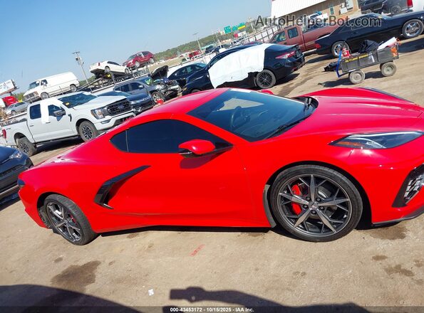 1G1YB2D45N5121390 2022 CHEVROLET CORVETTE Red 