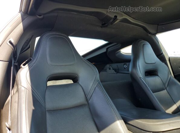 1G1YB2D71K5110814 2019 CHEVROLET CORVETTE Charcoal Вид задніх сидінь