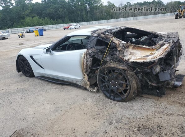 1G1YB2D73K5113438 2019 CHEVROLET CORVETTE Gray Задня ліва чверть