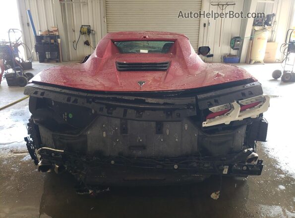 1G1YB3D46P5115574 2023 CHEVROLET CORVETTE Red Rear view