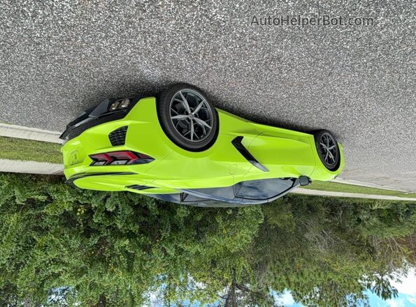 1G1YB3D47P5123733 2023 CHEVROLET CORVETTE Зеленый Передняя правая четверть