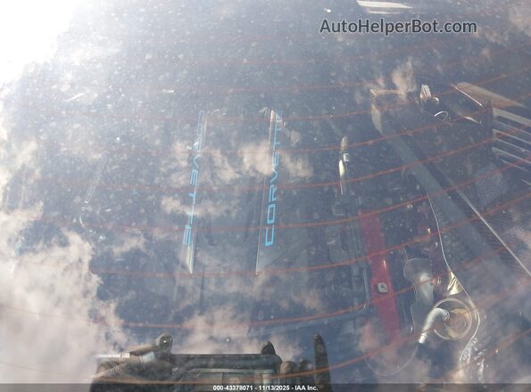 1G1YC2D42M5117549 2021 CHEVROLET CORVETTE Blue Հետևի տեսք