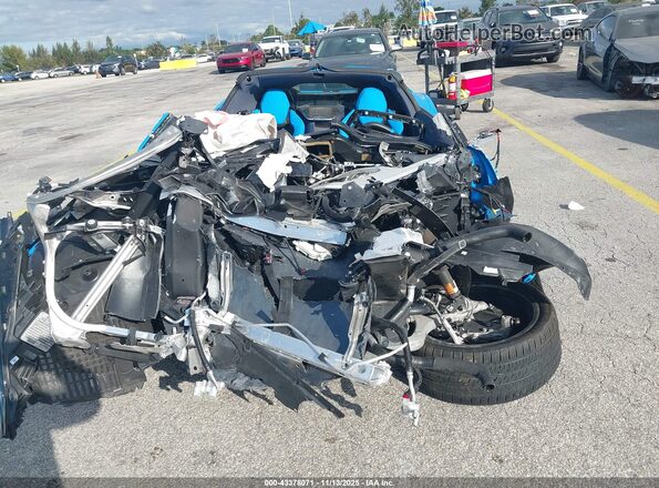 1G1YC2D42M5117549 2021 CHEVROLET CORVETTE Blue Դիմացի տեսք