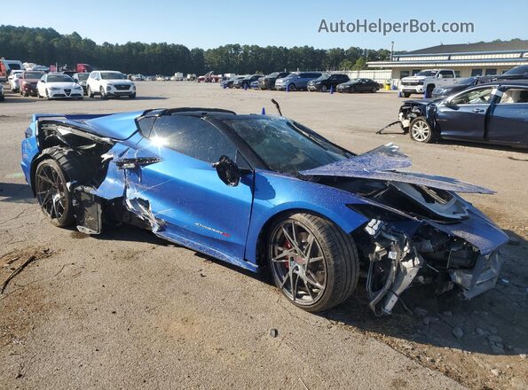 1G1YC2D44P5104368 2023 CHEVROLET CORVETTE Blue Delantero derecho