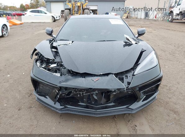 1G1YC2D47M5125016 2021 CHEVROLET CORVETTE Black Vista del cuadro de instrumentos