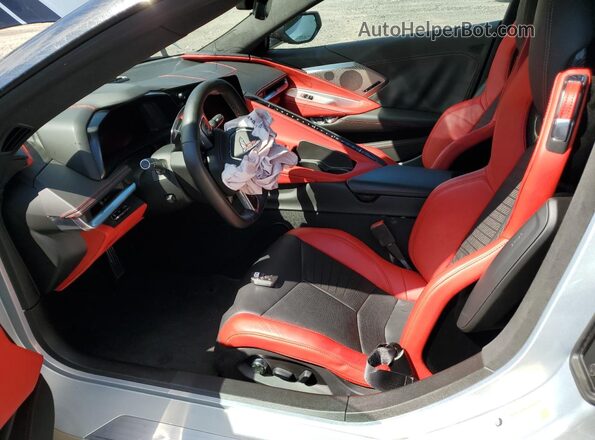 1G1YC3D40M5124408 2021 CHEVROLET CORVETTE Silver Вид салону спереду