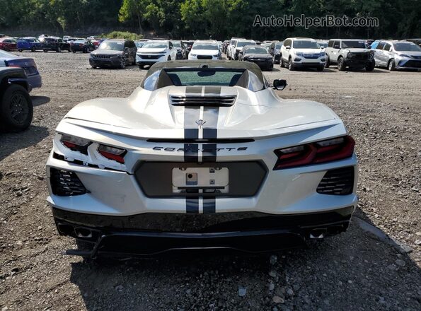 1G1YC3D40M5124408 2021 CHEVROLET CORVETTE Silver Вид ззаду