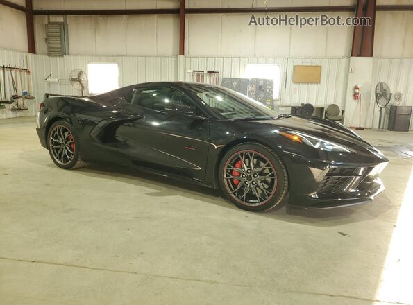 1G1YC3D46P5503045 2023 CHEVROLET CORVETTE Черный Передняя правая четверть