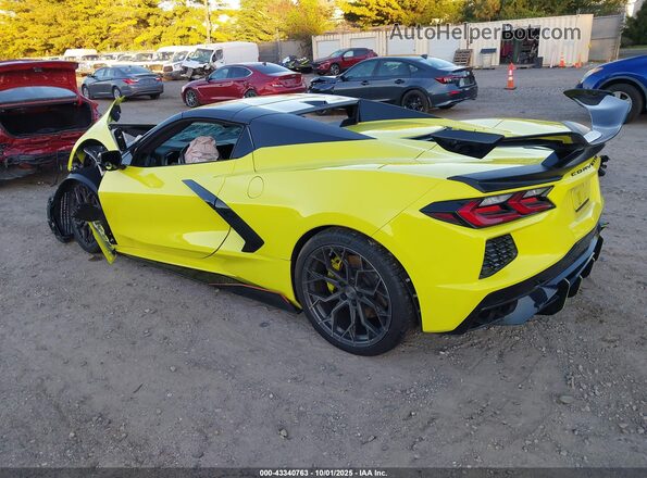 1G1YC3D48M5122695 2021 CHEVROLET CORVETTE Yellow უკანა მარცხენა