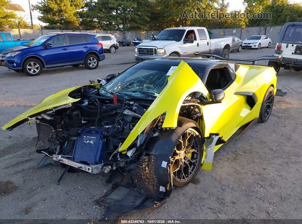 1G1YC3D48M5122695 2021 CHEVROLET CORVETTE Yellow წინა ხედი
