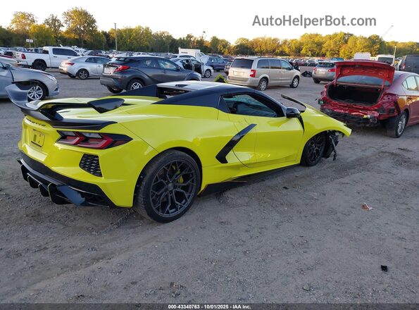 1G1YC3D48M5122695 2021 CHEVROLET CORVETTE Yellow უკანა მარჯვენა