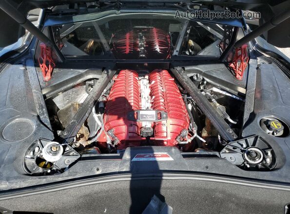 1G1YF2D36S5602918 2025 CHEVROLET CORVETTE Black Vista interior trasera