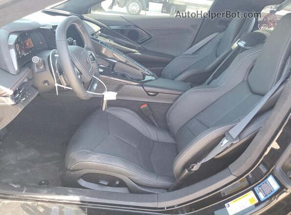 1G1YF2D36S5602918 2025 CHEVROLET CORVETTE Black Vista interior delantera