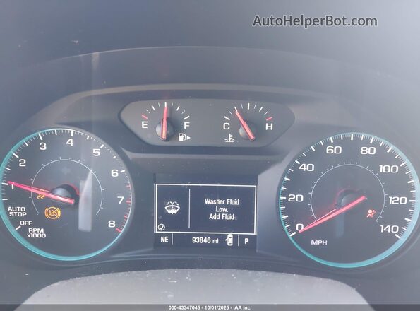 1G1ZB5ST0KF124137 2019 CHEVROLET MALIBU White უკანა სავარძლების ხედი